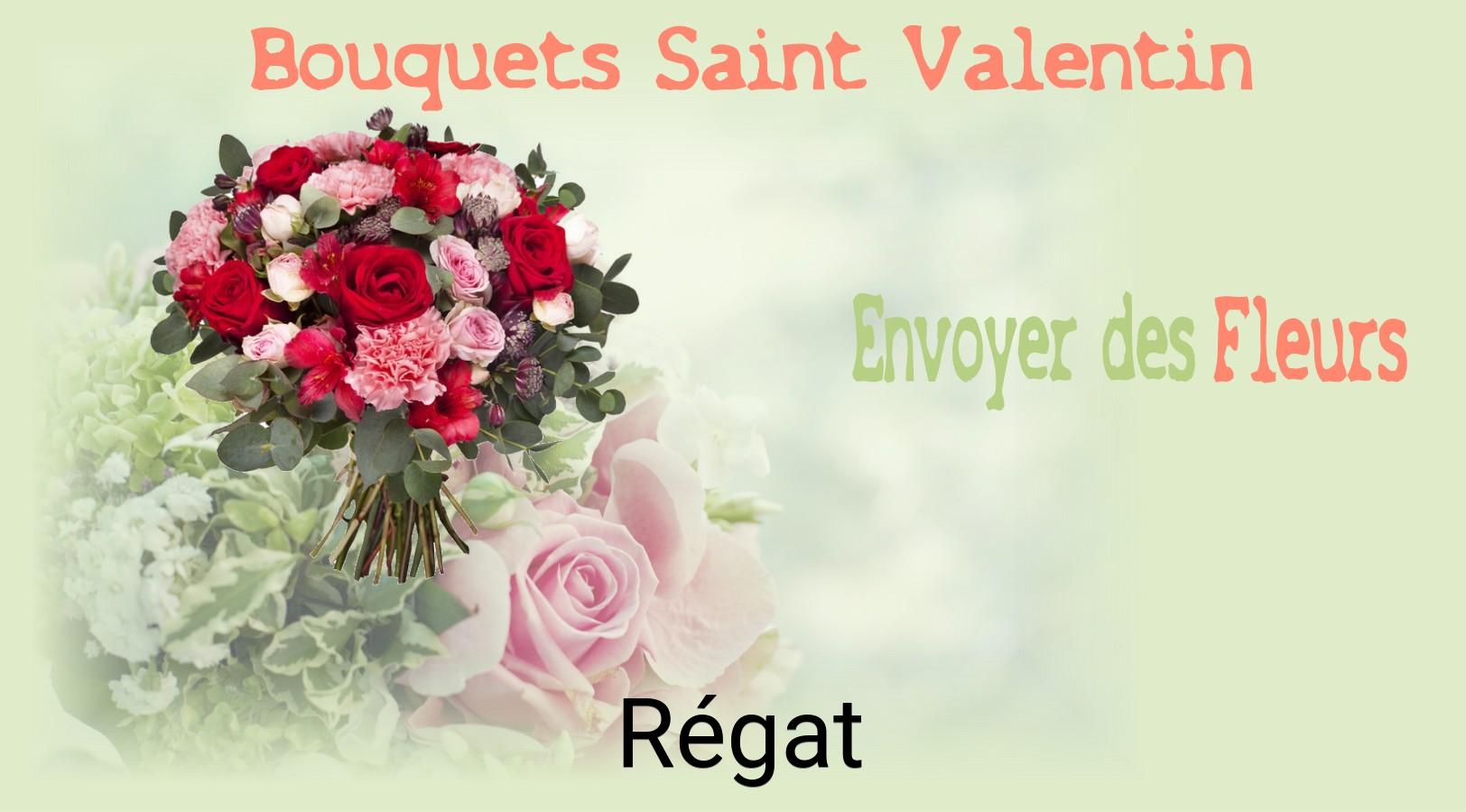 Roses de Saint-Valentin livrées à Régat